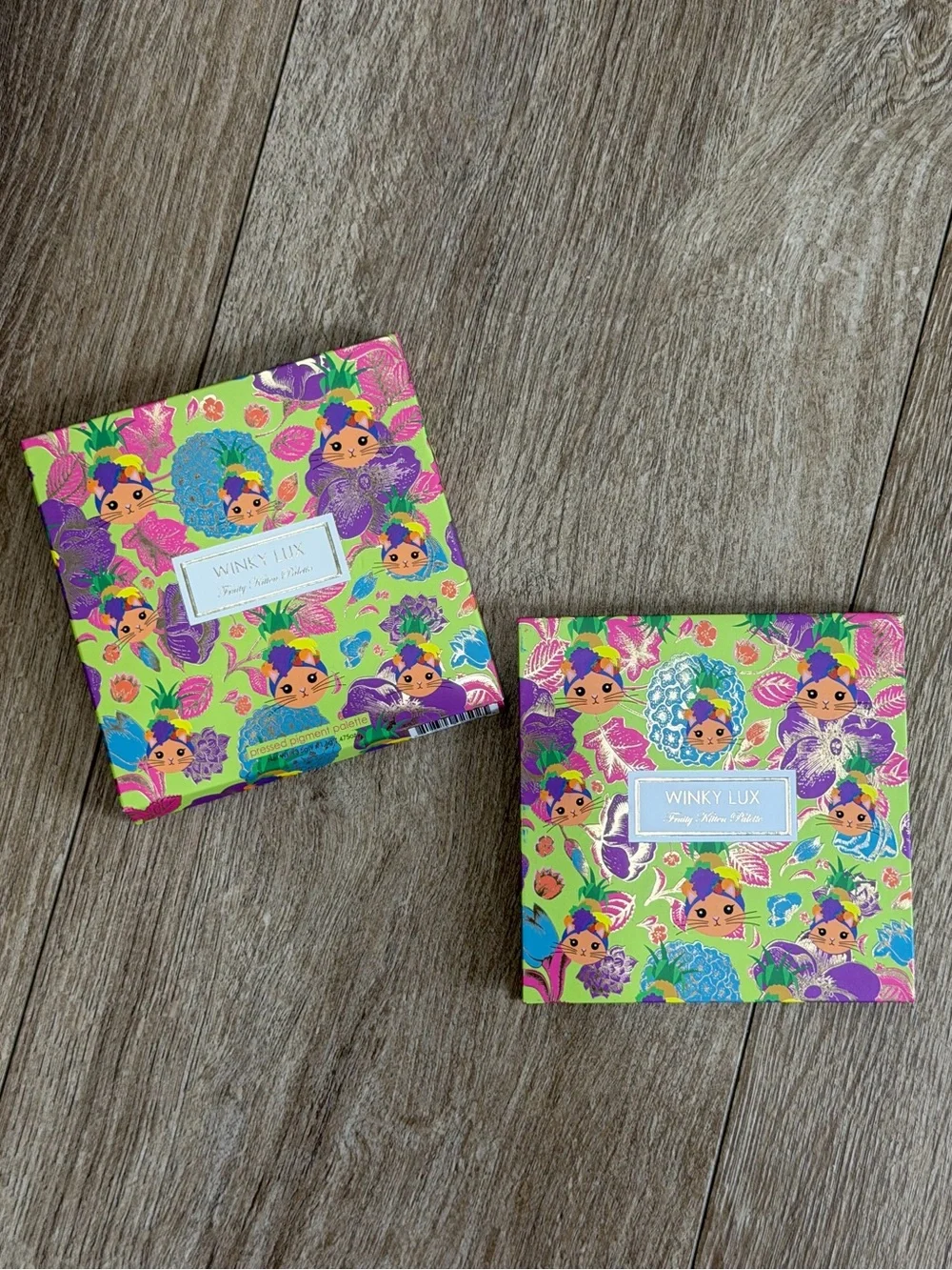 NIB Winky Lux Fruity Kitten Pressed Pigment Eyeshadow Palette